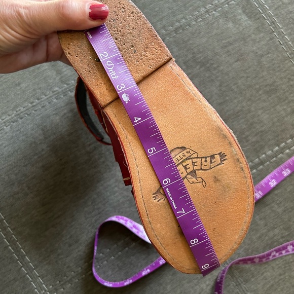 EUC FREEBIRD CLEOPATRA RED SIZE *6 - Picture 9 of 9